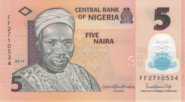 5 Naira 2019